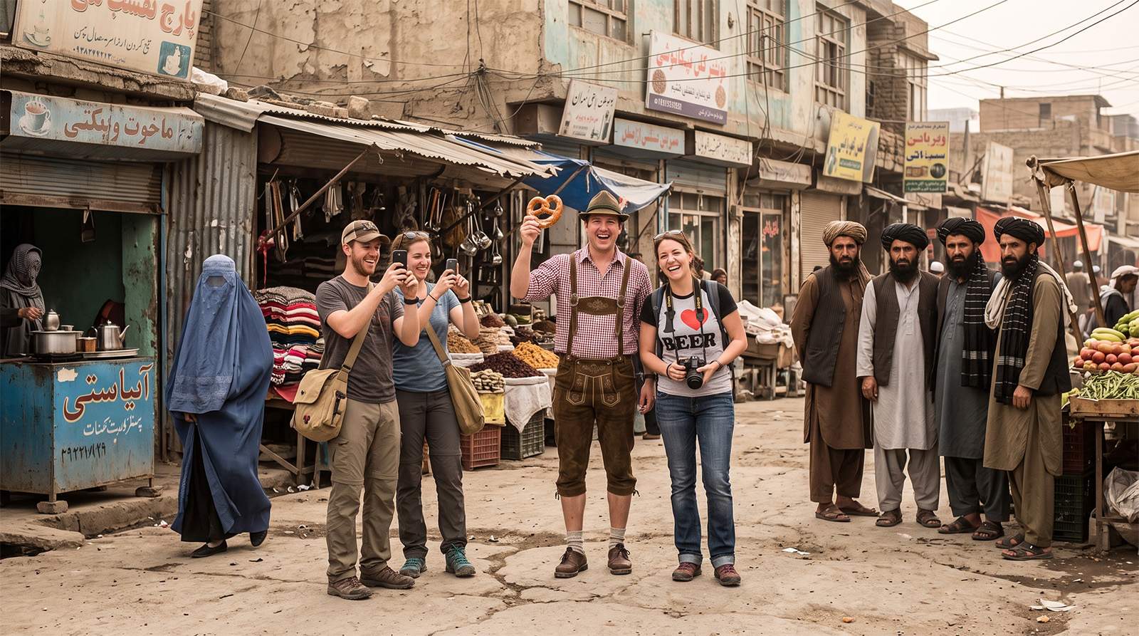 Mii de beţivi au aterizat în Kabul după ce le-a zis AI-ul că acolo se ţine Oktoberfest anul ăsta