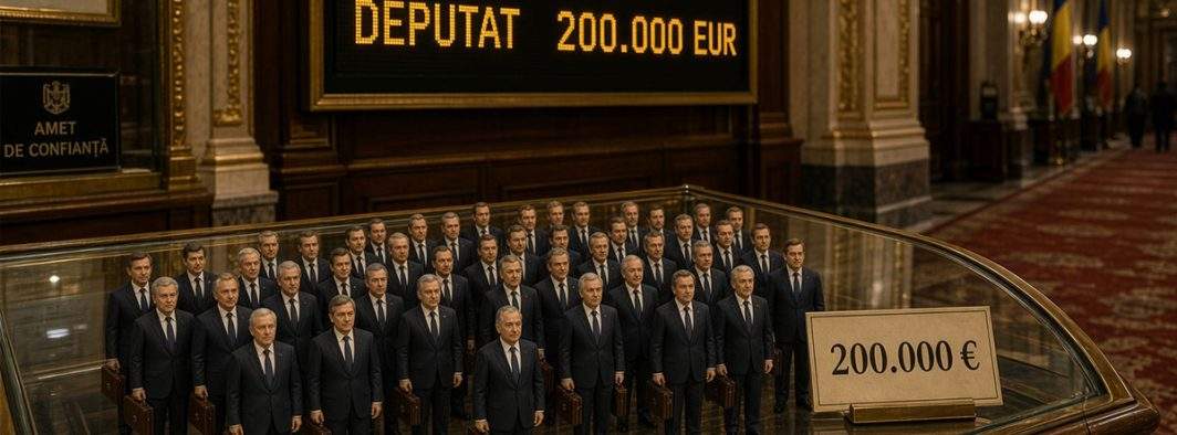 Aurul se scumpește. Un deputat a ajuns să coste 200.000 de euro