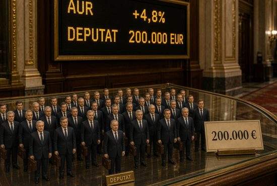Aurul se scumpește. Un deputat a ajuns să coste 200.000 de euro