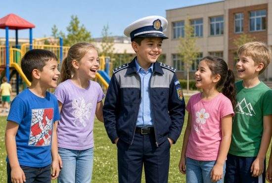 Legea uniformelor a trecut. Elevii cu medii sub 5 vor primi uniforme de poliţist