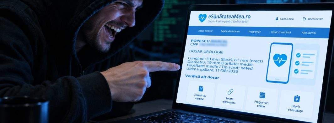 Platforma eSănătateaMea, complet nesecurizată. Poţi afla mărimea penisului oricui dacă îi ştii CNP-ul