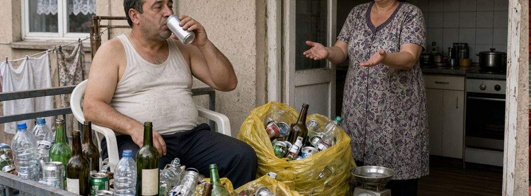 Nou! Femeile preferă bărbații care beau mai mult, că aduc peturi reciclabile acasă