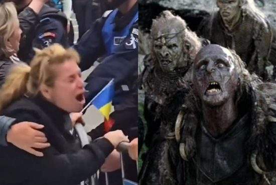 Breaking! Mii de alți susținători Georgescu se îndreaptă dinspre Mordor spre arestul central