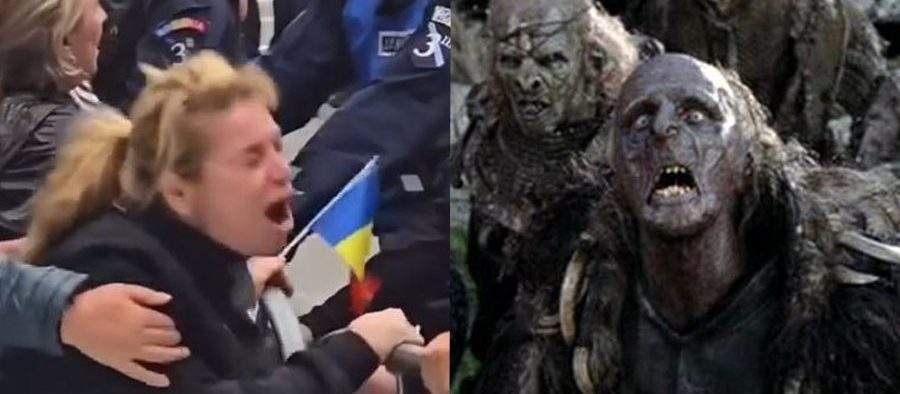 Breaking! Mii de alți susținători Georgescu se îndreaptă dinspre Mordor spre arestul central