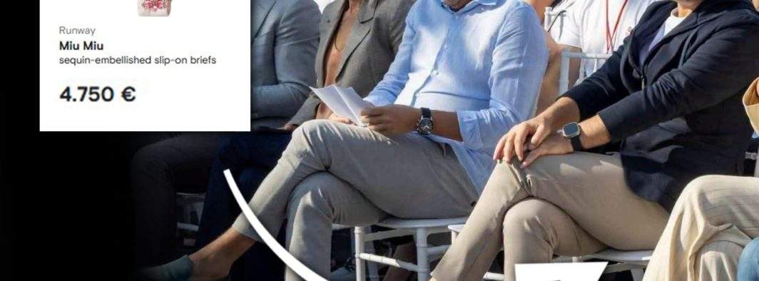 Opulență! Pe lângă pantofii Loro Piana, soțul Olguței a purtat și chiloți Miu Miu de 4.750 €