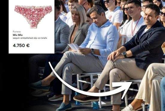 Opulență! Pe lângă pantofii Loro Piana, soțul Olguței a purtat și chiloți Miu Miu de 4.750 €