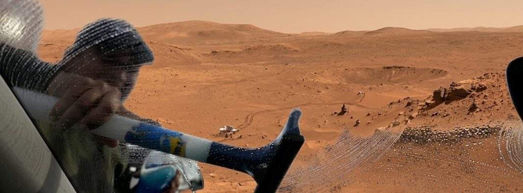 NASA transmite cele mai clare imagini de pe Marte după ce un român i-a spălat parbrizul lui Curiosity
