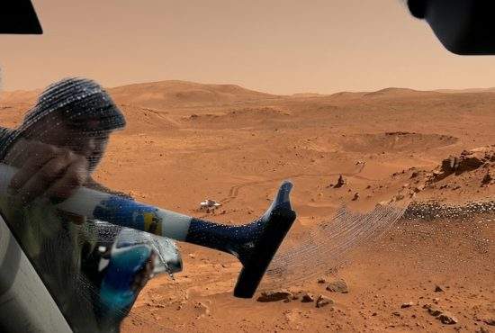 NASA transmite cele mai clare imagini de pe Marte după ce un român i-a spălat parbrizul lui Curiosity
