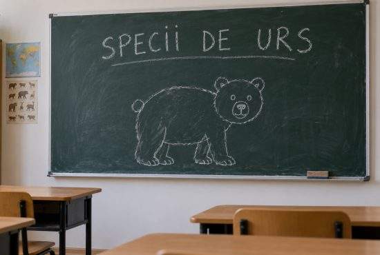 3 din 4 elevi români cred că speciile de urs sunt ursul brun, ursul blond şi ursul fără alcool