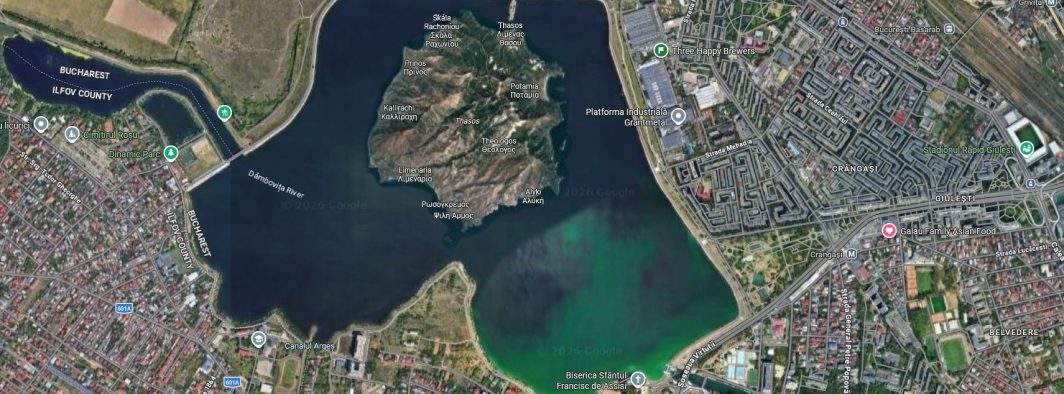 Proiect grandios al lui Ciucu: Insula Thasos, cumpărată de la greci şi mutată cu totul pe Lacul Morii