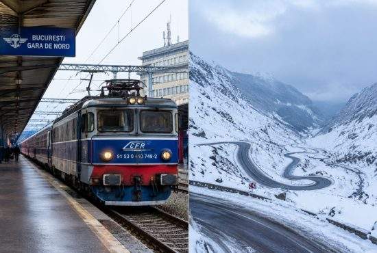 Șefii CFR au găsit o nouă scuză pentru întârzierea trenurilor: „A nins pe Transfăgărășan”