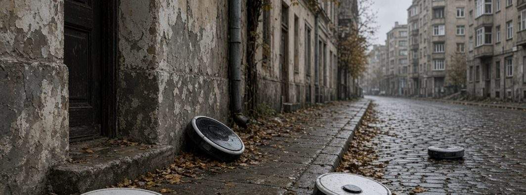 Românii nu-și mai permit să țină roboții aspirator și îi abandonează pe străzi