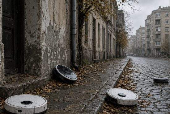Românii nu-și mai permit să țină roboții aspirator și îi abandonează pe străzi