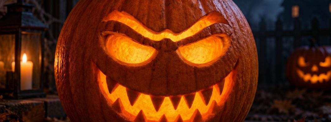 Vrei să înspăimânți pe cineva? Dovleacul cu o singură sprânceană, cea mai înfiorătoare decorațiune de Halloween