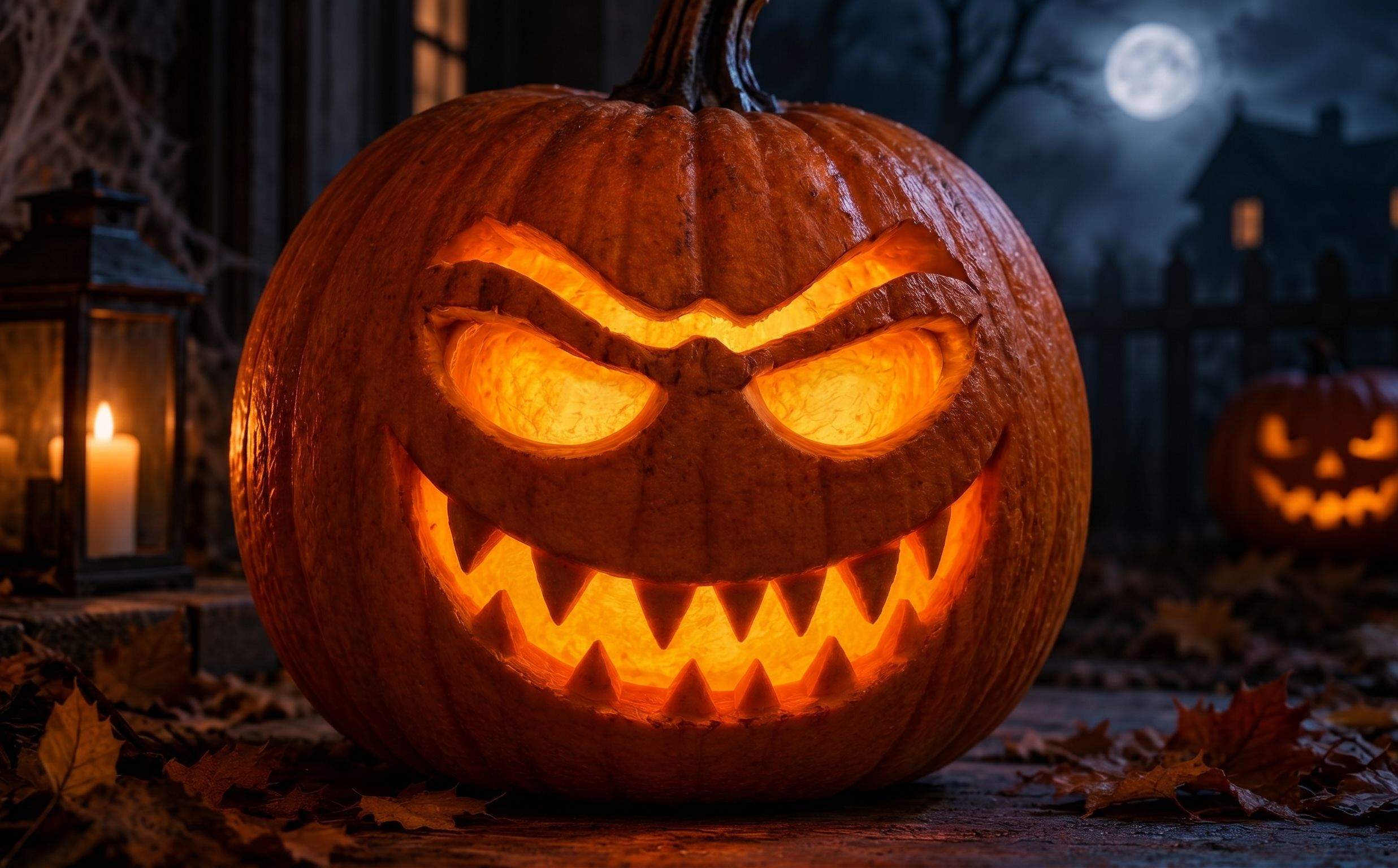 Vrei să înspăimânți pe cineva? Dovleacul cu o singură sprânceană, cea mai înfiorătoare decorațiune de Halloween