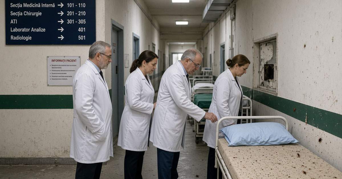 Ploșnițe găsite în Spitalul Colentina, în urma unei sesizări făcute de gândaci