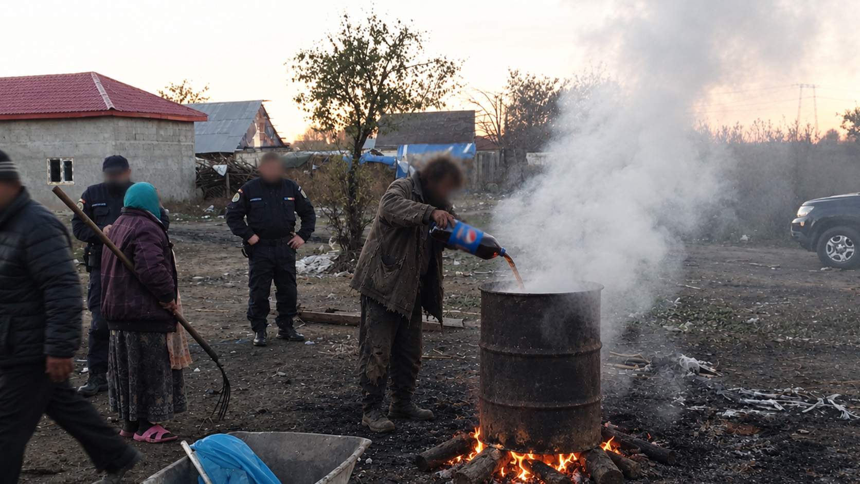 Mult mai preţioase decât cuprul din cabluri: un bărbat din Sinteşti fierbe Pepsi ca să recupereze nanocipurile