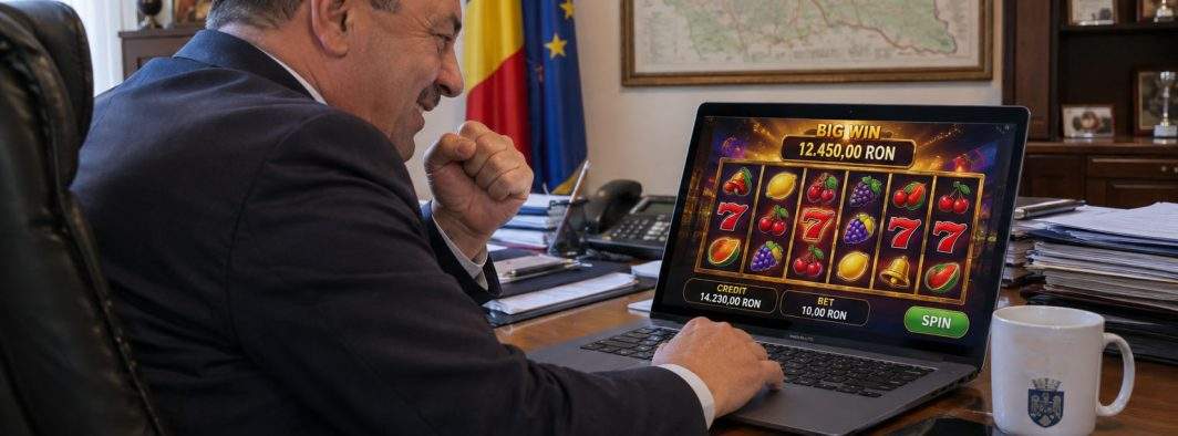 Ingenios! Un primar din Dolj a deturnat fonduri europene direct în contul de păcănele
