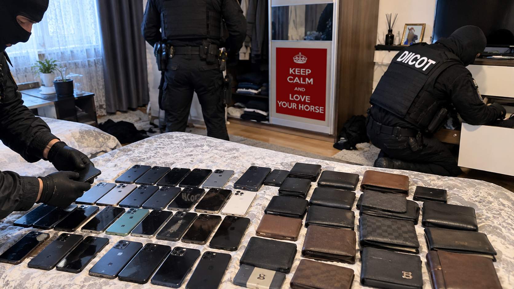 Din ce în ce mai suspect! Pe lângă 27 de telefoane, la Georgescu acasă au găsit şi 33 de portofele